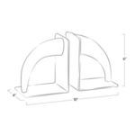 Product Image 8 for Lisbon Horn Bookend Set from Regina Andrew Design