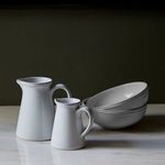 Product Image 2 for Friso Large Ceramic Stoneware Creamer - White from Costa Nova
