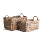 Product Image 1 for Normandy Halo Rectangular Baskets, Set Of 2 from Napa Home And Garden
