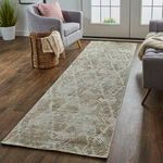 Product Image 4 for Elias Textured Gray / Taupe Area Rug - 2'9" x 10' from Feizy Rugs