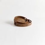 Product Image 2 for Burma Rattan Round Ottoman Trays Small, Set Of 2 from Napa Home And Garden