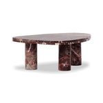 Product Image 21 for Zion Merlot Marble Small Coffee Table from Four Hands