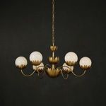 Product Image 5 for Mirasole Gold Chandelier from Currey & Company