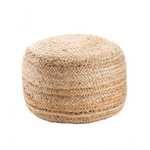 Product Image 2 for Mesa Beige Solid Round Pouf from Jaipur 