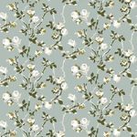 Product Image 2 for Rose Thorns Ash Blue Removable Peel & Stick Wallpaper from Mitchell Black