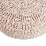 Product Image 2 for Lucille Solid Light Blush Round Pouf from Jaipur