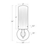 Product Image 4 for Dixie Natural Brass Sconce from Regina Andrew Design