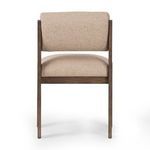 Rear view of Hamlet Dining Chair showing wide backrest and ash legs from behind