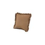 Betty Cushion shown from a three-quarter angled view highlighting soft ruffled edges