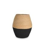 Product Image 1 for Black & Natural Flower Vase from BIDKHome