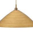 Product Image 1 for Spun 1-Light Natural Bamboo Pendant from Jamie Young
