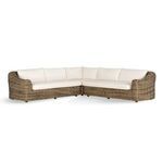 Product Image 12 for Messina Outdoor Wicker 3 Piece Sectional from Four Hands