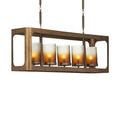Product Image 1 for Tenebroso Rectangular Chandelier from Currey & Company