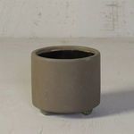 Product Image 3 for Simon Footed Planter, Ceramic, Grey / Matte Grey from Homart