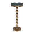 Product Image 4 for Quatrefoil Green Accent Table from Currey & Company