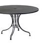 Product Image 1 for Wrought Iron Top Table 48" Round Umbrella Table   from Woodard