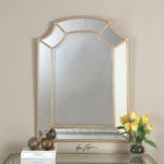 Product Image 2 for Uttermost Francoli Gold Arch Mirror from Uttermost