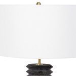 Product Image 3 for Noir Column Natural Stone Travertine Lamp - Large from Regina Andrew Design