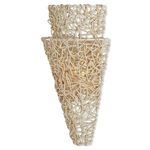 Product Image 1 for Birdlore Vanilla Wall Sconce from Currey & Company