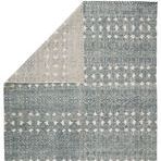 Product Image 3 for Abelle Hand Knotted Medallion Teal / Light Gray Area Rug from Jaipur 