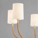 Product Image 3 for Webson 6-Light Chandelier - Aged Brass from Hudson Valley
