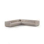 Product Image 1 for Augustine 126" 3-Piece Textured Upholstery Sectional - Orly Natural from Four Hands