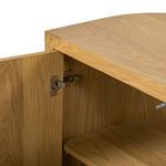 Product Image 13 for Faine Light Natural Oak Curved Media Console from Four Hands