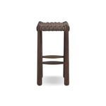 Product Image 3 for Savio Outdoor Bar + Counter Stool - Dark Textured Woven from Four Hands