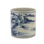 Product Image 3 for Dynasty Blue & White Orchid Pot from Legend of Asia
