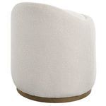 Product Image 6 for Swirl Swivel Sheepskin Ottoman from Uttermost