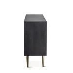 Product Image 5 for Nubian Ebony Mango Wood Sideboard With Antique Brass Accents from World Interiors
