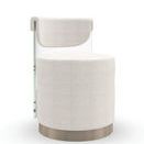 Product Image 1 for Cream Fabric Modern Full View Chair from Caracole