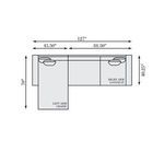 Product Image 7 for Nest 2-Piece Leather Sectional from Bernhardt Furniture