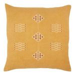 Front view of pillow with a slight difference in lighting compared to primary image