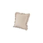 Betty Cushion shown from a three-quarter angle highlighting ruffled edge volume