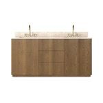 Product Image 1 for Brookhurst Satin Oak Veneer Double Vanity from Four Hands