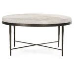 Product Image 2 for Bose Leather Hide Round Cocktail Coffee Table from Classic Home Furnishings