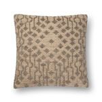 Product Image 3 for Taupe Patterned Pillow from Loloi