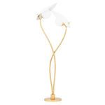 Product Image 7 for Frond 2-Light Gold Floor Lamp from Hudson Valley