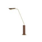 Product Image 19 for Astrid Dark Brown Leather Floor Lamp from Four Hands