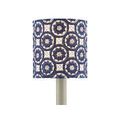 Product Image 5 for Block-Print Navy Multi Drum Chandelier Shade from Currey & Company
