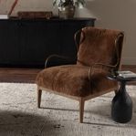 Product Image 14 for Yesenia Ochre Shearling Chair from Four Hands