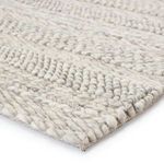 Product Image 2 for Lagom Handmade Solid Ivory/ Light Gray Area Rug from Jaipur 