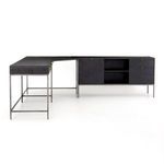 Product Image 13 for Trey Black Wash Poplar Desk System With Filing Credenza from Four Hands