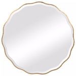 Product Image 3 for Uttermost Aneta Gold Round Mirror from Uttermost