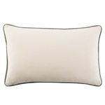 Product Image 4 for Lyla Solid Teal/ Cream Lumbar Pillow from Jaipur 