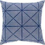 Mazarine Dark Blue Outdoor Pillow image 1