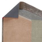 Product Image 3 for Tauri Handmade Geometric Pink/ Gray Rug from Jaipur