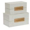 Product Image 1 for Raffia Boxes, Set of 2 from Chelsea House