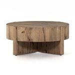 Product Image 10 for Bingham Rustic Oak Veneer Drum Coffee Table  from Four Hands